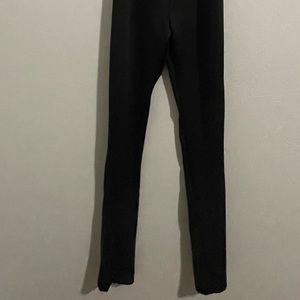 Black body suit. Open back & open in front. Size: Small. Original Price: $36.90